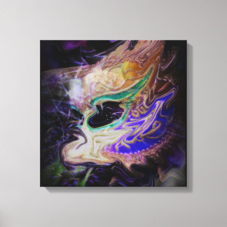 Abstract Masquerade Canvas Wall Art