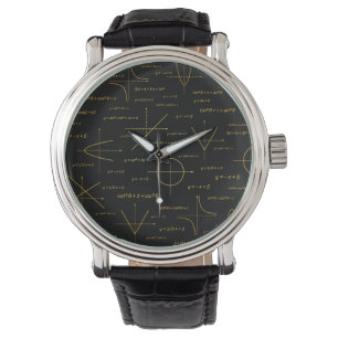abstract math pattern watch