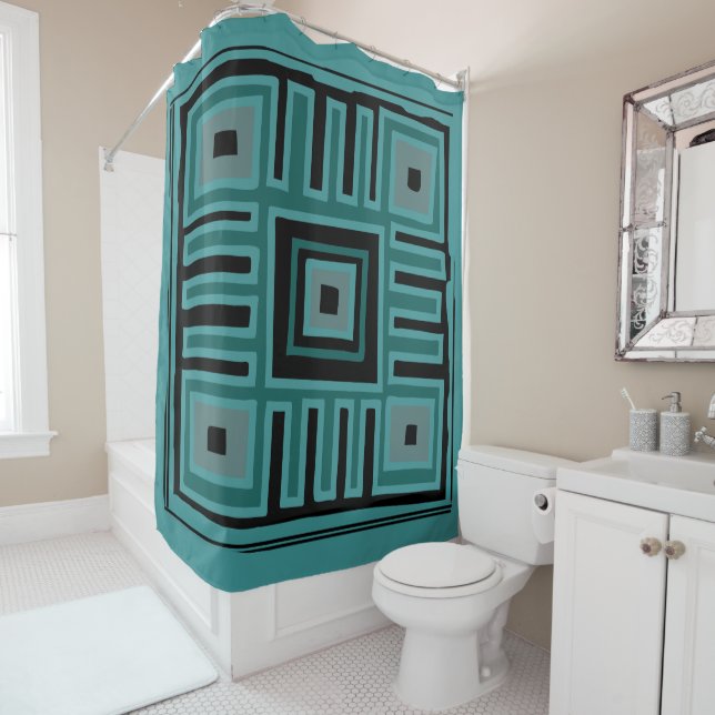 Abstract Mdern Deco African boho pattern (In Situ)