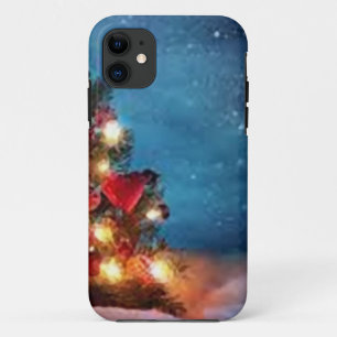 Abstract Merry Christmas_iphone iPhone 11 Case