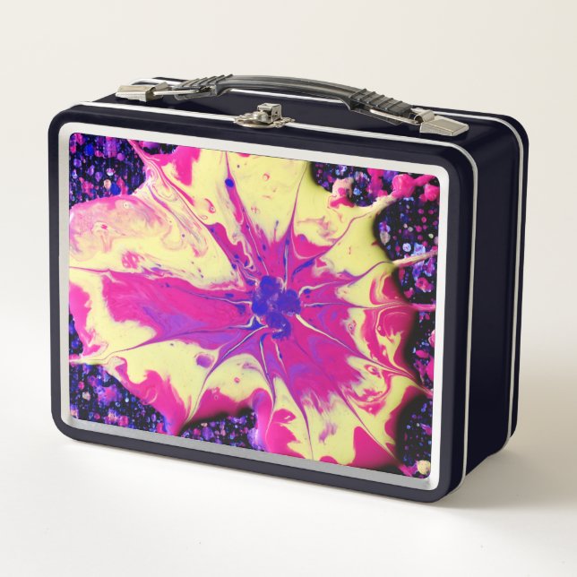 Abstract Metal Lunch Box (Front)
