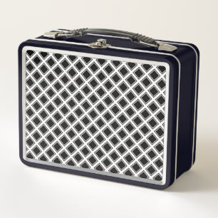 Abstract Metal Lunch Box