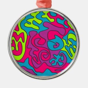 abstract metal ornament