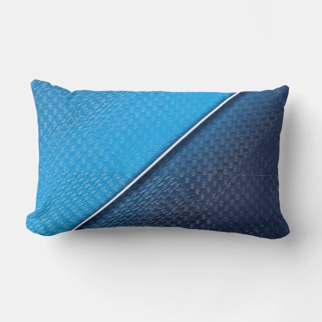 Abstract metallic brushed surface texture. lumbar pillow (Front)