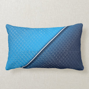 Abstract metallic brushed surface texture. lumbar pillow