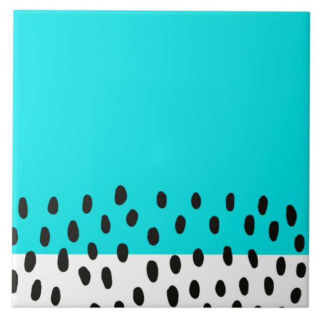 Abstract Mid Century Modern Art  Tile (Front)