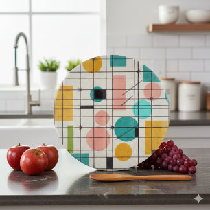 Abstract Mid-Century Modern  Cutting Board