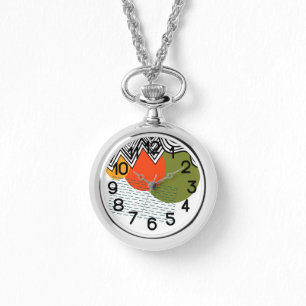 Abstract Mid-Century Modern  Watch