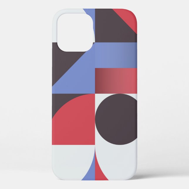 Abstract minimal geometric seamless pattern Case-Mate iPhone case (Back)