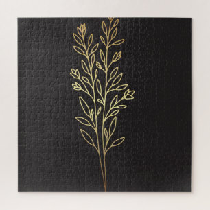 Abstract minimalist art jigsaw puzzle