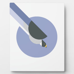 Abstract Minimalist Bird Plaque