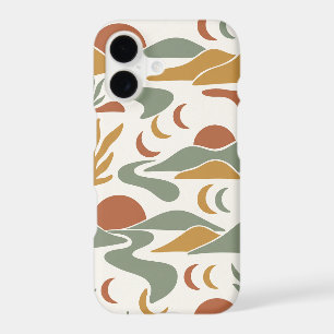 Abstract Minimalist Boho Landscape Seamless Patter