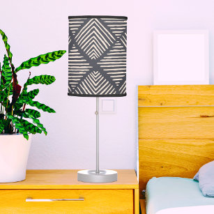Abstract Minimalist Contemporary Line Art Table Lamp