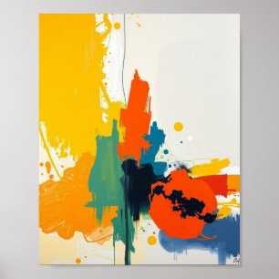 Abstract Minimalist Line Art Print