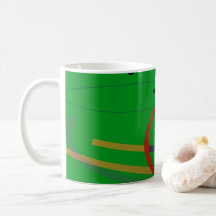 Abstract Miro Inspired Artsy Coffee Mug