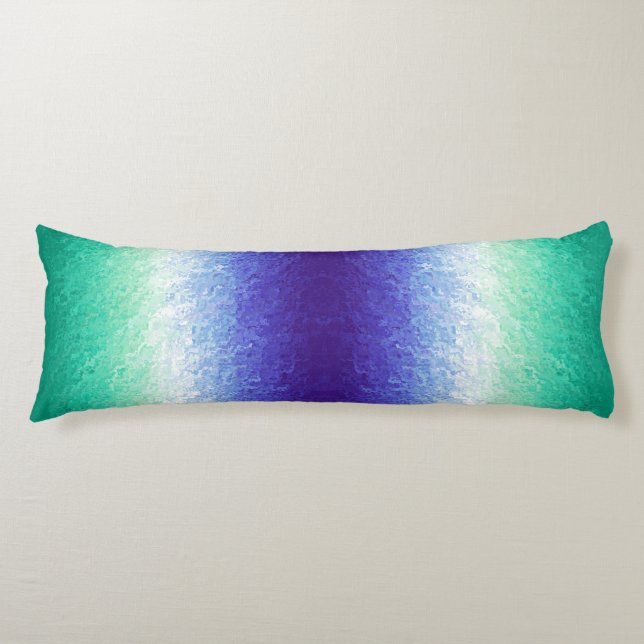 Abstract  MLM Men Loving Men Pride Flag    Body Pillow (Front)
