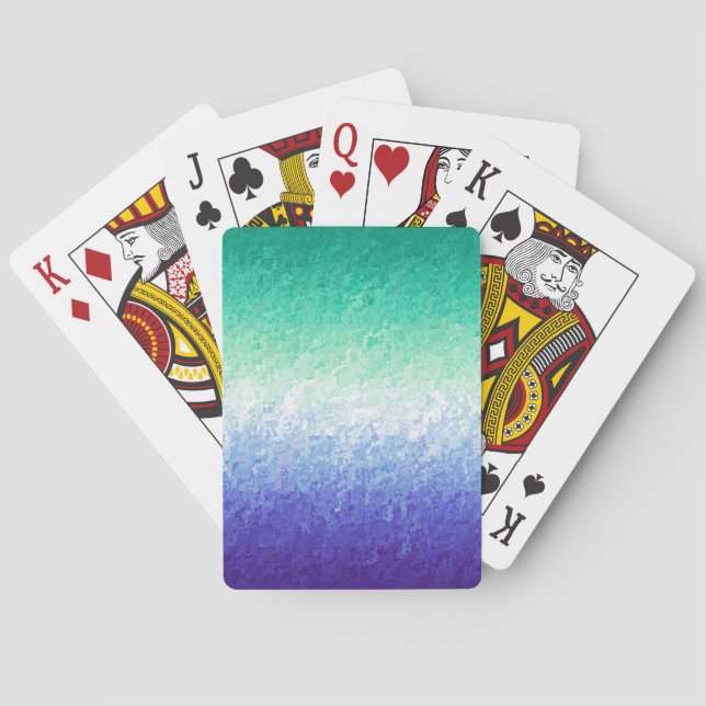 Abstract  MLM Men Loving Men Pride Flag     Playing Cards (Back)