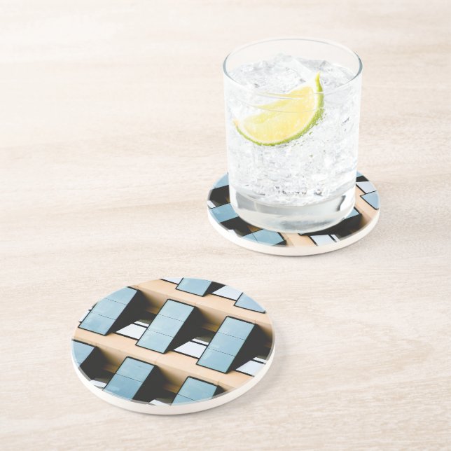 Abstract Modern Architecture Coaster (Side)