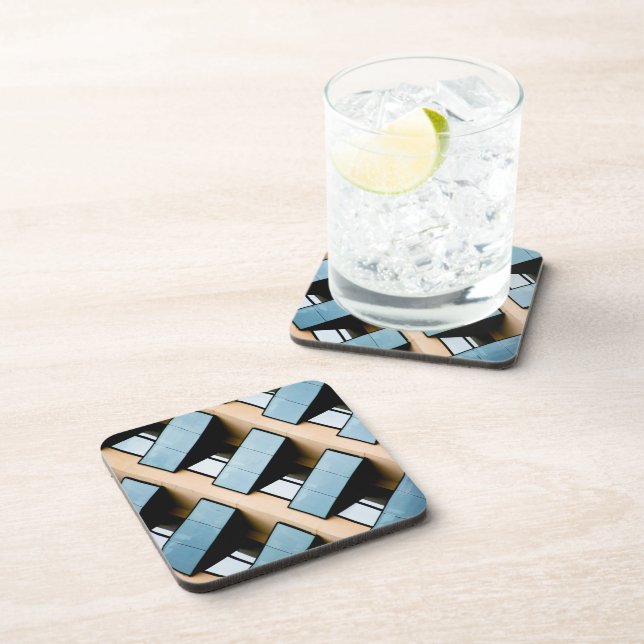 Abstract Modern Architecture Coaster (Right Side)