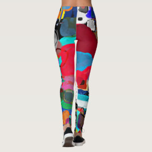 Abstract modern art adorable leggings