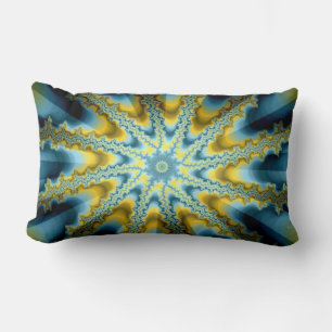 Abstract Modern Art Lumbar Pillow