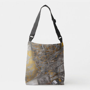 Abstract modern art pattern crossbody bag