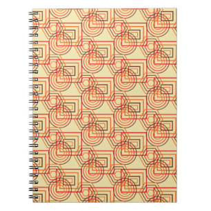 Abstract Modern Art Pattern Notebook