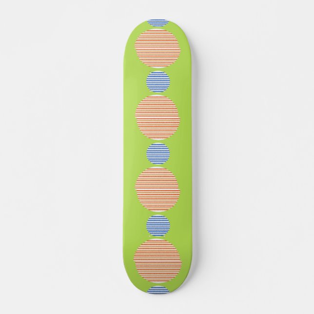abstract modern art skateboard (Front)