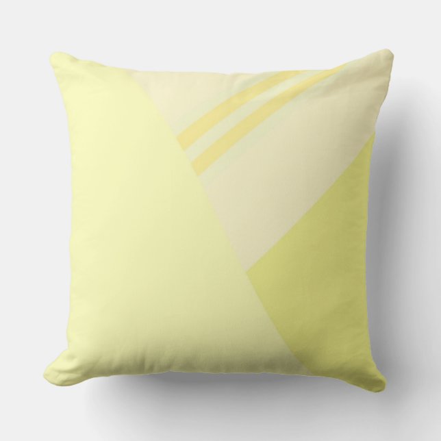 abstract modern art throw pillow (Front)