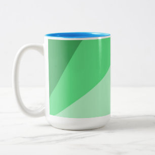 abstract modern art Two-Tone coffee mug