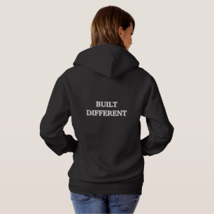 Abstract Modern Art White Graphic Women’s Hoodie