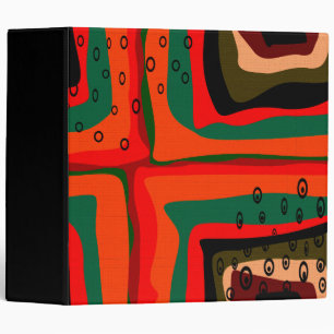 Abstract, modern binder