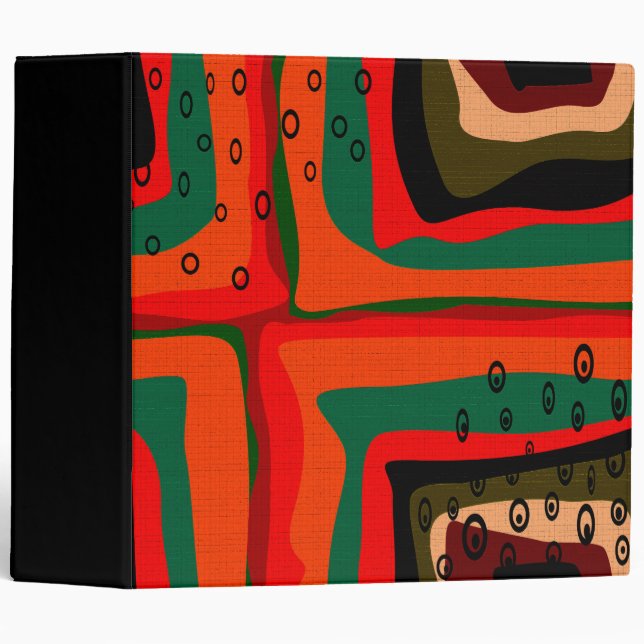 Abstract, modern binder (Front/Spine)