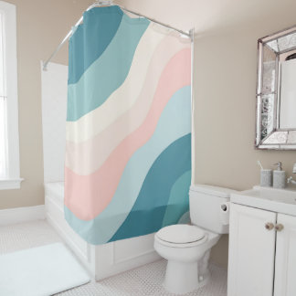 Abstract Modern Blush Pink Mint Collection