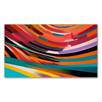 Abstract Modern Colourful Bright Pattern Bold Art