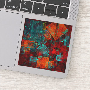 Abstract Modern Colourful Cool Artistic Pattern