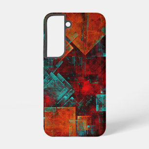 Abstract Modern Colourful Cool Artistic Pattern Samsung Galaxy Case