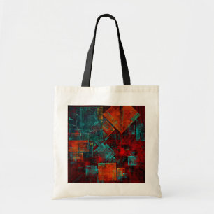 Abstract Modern Colourful Cool Artistic Pattern Tote Bag