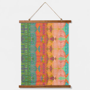 Abstract modern colourful pattern Hanging Tapestry