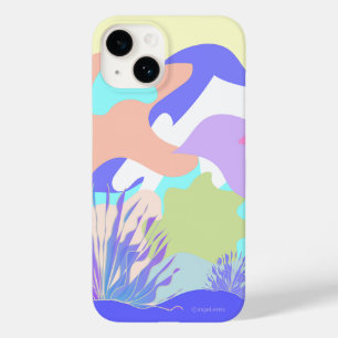 Abstract Modern Colourful Shapes Cool Graphic Case-Mate iPhone 14 Case