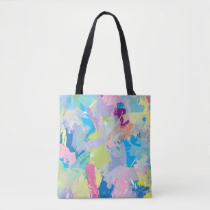 Abstract Modern Colourful Trendy Tote Bag