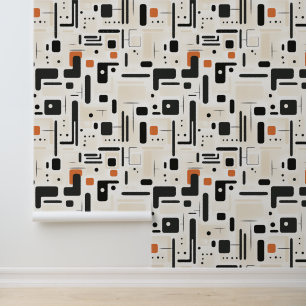 Abstract Modern Contrast Objects Wallpaper