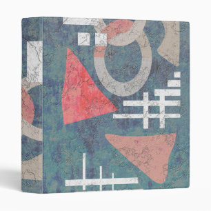 Abstract, modern, creative binder