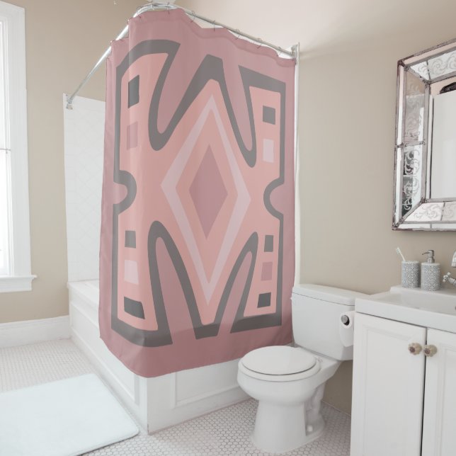 Abstract Modern Deco African Boho pattern (In Situ)