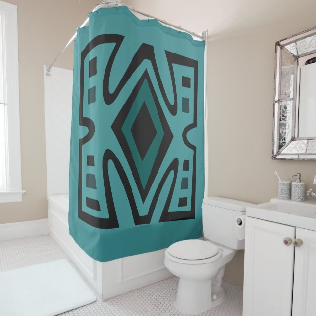 Abstract Modern Deco African boho pattern (In Situ)