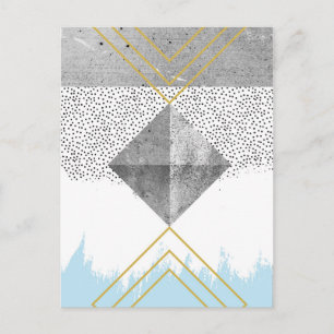 Abstract Modern Design Postcard