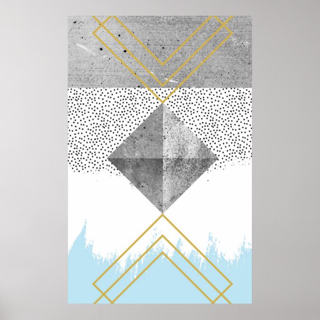 Abstract Modern Design Poster (Front)
