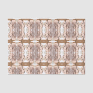 Abstract Modern Earthy Terracotta Boho Tissue Paper