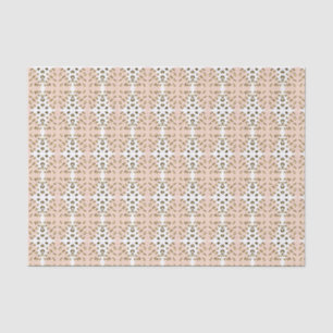 Abstract Modern Earthy Terracotta Boho Tissue Paper