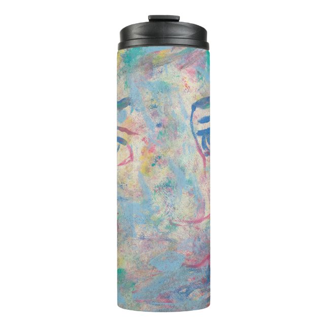 Abstract Modern "Fancy" Thermal Tumbler (Front)